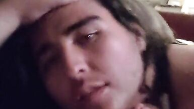 bf gets blown by trans gf