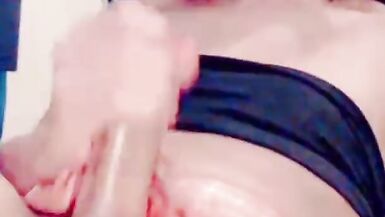 good sissy girl cums again for dadd on cam - 8 image