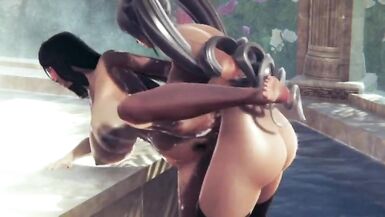 twintails futa fucks a big boobs girl - 6 image