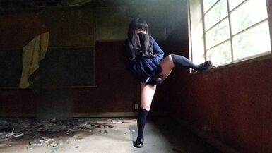 Do you want to be Honoka sex teacher in a closed school classroom? - 1 image