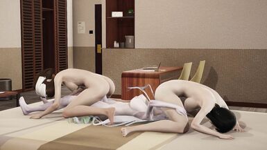 Threesome Shizune x Daki x Ayame Hot - 14 image