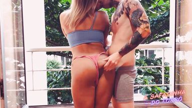 He fucked me in front of window with a very big load in my mouth - 2 image