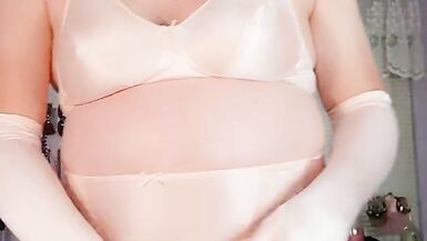 JOI for Chinstrap with satin gloves! - 10 image