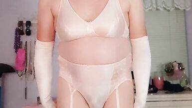 JOI for Chinstrap with satin gloves! - 3 image