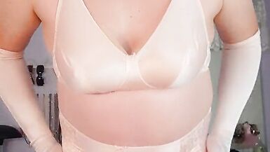 JOI for Chinstrap with satin gloves! - 8 image