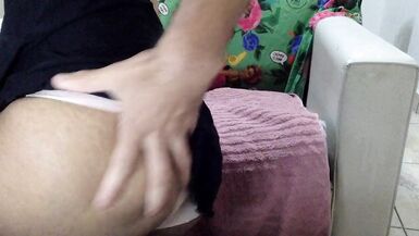 Sissygasm with a dildo - 4 image