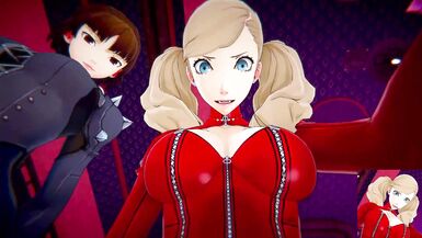 Persona 5 - Futa Ann Takamaki and Futa Makoto Niijima | Male taker pov - 2 image