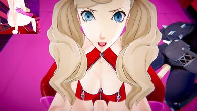 Persona 5 - Futa Ann Takamaki and Futa Makoto Niijima | Male taker pov - 5 image