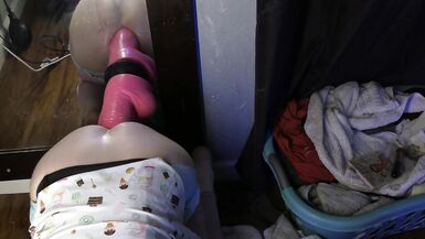 HEADPHONE WARNING Training ass to take XL Atlas Mr Hanky Toy deeper, painal gape - 10 image