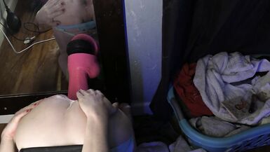 HEADPHONE WARNING Training ass to take XL Atlas Mr Hanky Toy deeper, painal gape - 13 image