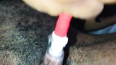 trans FTM Pumping My Dick/Clit for the first time while GF finger fucks - 2 image