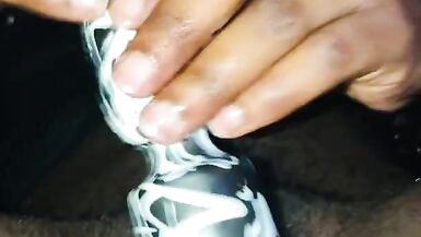 trans FTM Pumping My Dick/Clit for the first time while GF finger fucks - 5 image