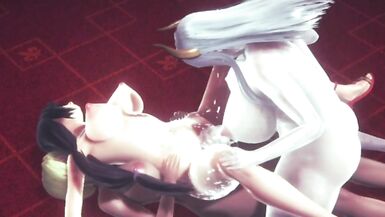 futas kaguya and tsunade fuck hanabi - 11 image