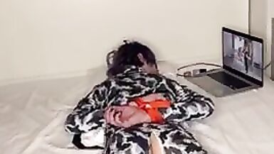 Femboy Cums Hands Free at Disney - 15 image