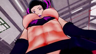 Street Fighter futa Juri Han you lost the fight and she has the right to any desire Taker POV - 3 image