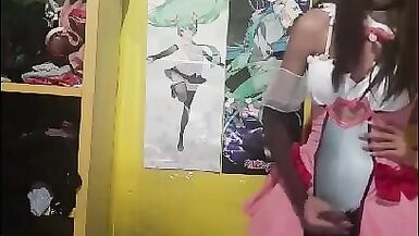 d va magical girl cumshot - 7 image