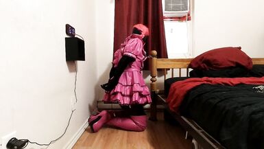 Spiked Chastity Cage Self Bondage - 11 image