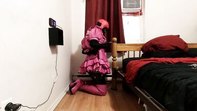 Spiked Chastity Cage Self Bondage - 12 image