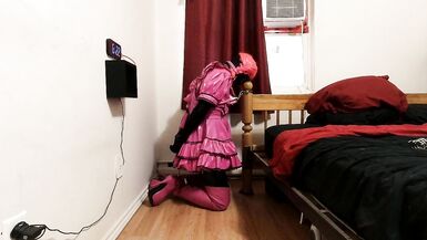 Spiked Chastity Cage Self Bondage - 14 image