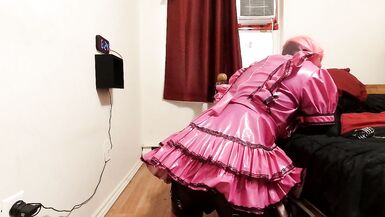 Spiked Chastity Cage Self Bondage - 15 image