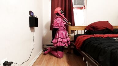 Spiked Chastity Cage Self Bondage - 5 image