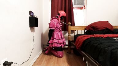 Spiked Chastity Cage Self Bondage - 7 image