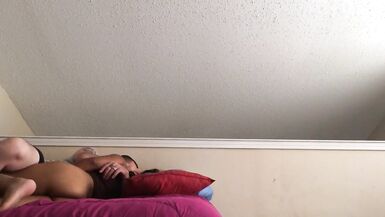 Inexperienced light skin girl banged - 4 image