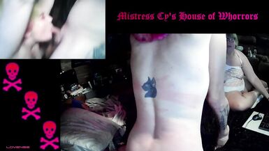 Goth Trans-Lesbian Polycule Group Sex BDSM Kink Compilation Fuck Vid - 14 image