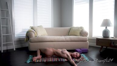 Nude Yoga With World's Most Beautiful Trans Woman - 15 image