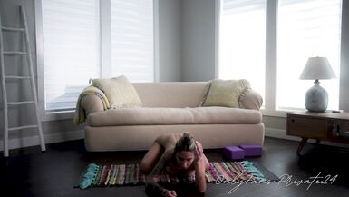 Nude Yoga With World's Most Beautiful Trans Woman - 8 image