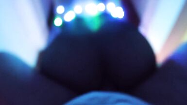 Dreamy blowjobs and anal with Melody, fishnets and fairylights - 8 image