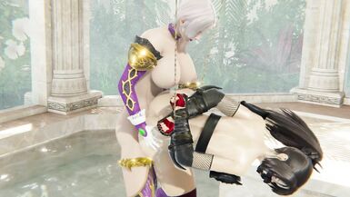 Futa Ivy Valentine Fucks Taki - Soul Calibur - BDSM Bondage 3D Hentai - 10 image