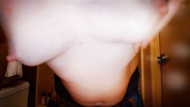 Solo FTM Ass Bounce Titty Spank Big Clit Spank Masturbation - 11 image