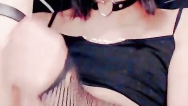 jerking for daddy and cum on camshow - 13 image