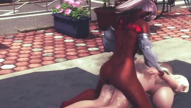 red futa fuck blonde big tits - 15 image