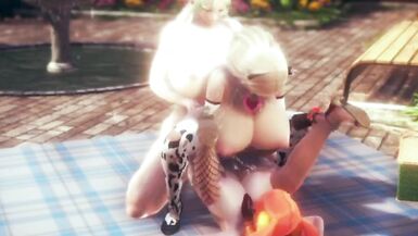 futa cerestia fucks demon and cowgirl - 8 image