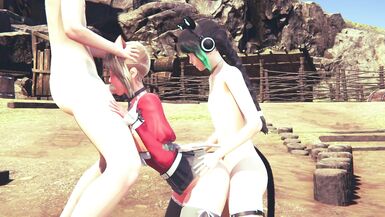 Yaoi Femboy - Threesome Femboys Hard Sex - 14 image