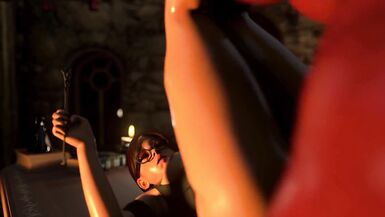 Huge cock shemale fucking a sorcerer - 6 image