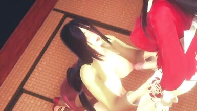 hanabi hyuga fucked by futa demon - 3 image