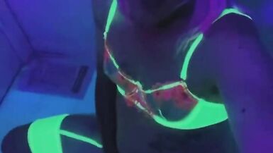 Sexy Cosplay Party Girl Ready To Play at the Rave - 10 image