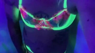 Sexy Cosplay Party Girl Ready To Play at the Rave - 13 image