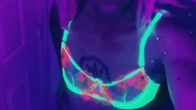 Sexy Cosplay Party Girl Ready To Play at the Rave - 3 image