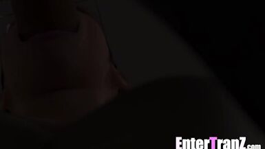 College jock with BBC fucks trans freak up the ass - 12 image