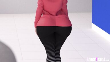 College jock with BBC fucks trans freak up the ass - 5 image