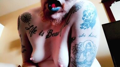 Solo Whip Spank Masturbation Kinky FTM - 1 image