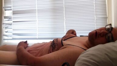 Sensual masterbation while wearing a babydoll - 7 image