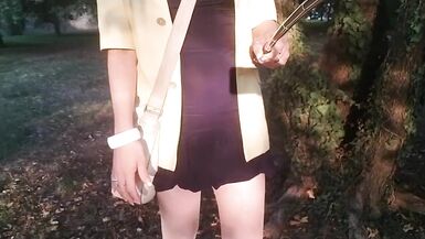 Sissy and the City (part 1 -Flashing Cock Cage) - 3 image