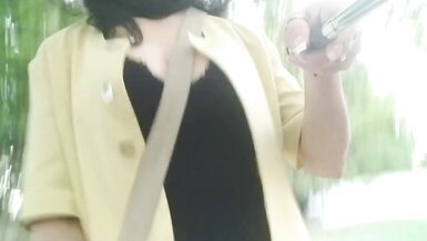 Sissy and the City (part 1 -Flashing Cock Cage) - 5 image