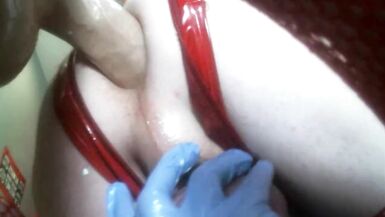 Amber Mei Neil - Extreme Hardcore Huge Buttplug Dildo Gaping Assplay - 13 image