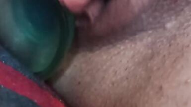 I want to feel your cock or your fingers inside me instead of this toy